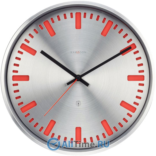 Настенные часы Karlsson KW0018RD