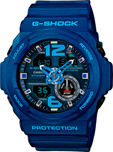 Купить Наручные часы GA-310-2A  Мужские японские наручные часы в коллекции Стрелочные Casio G-SHOCK