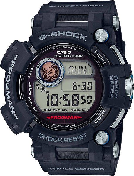 Фото «Японские наручные часы Casio G-SHOCK GWF-D1000-1E с хронографом»