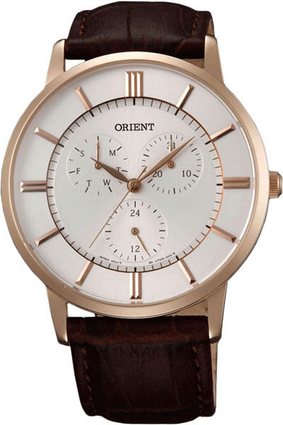 Купить Наручные часы UT0G001W  Мужские японские наручные часы в коллекции Dressy Orient