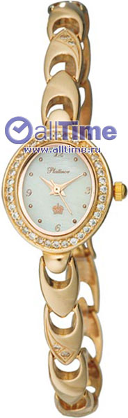 Купить Наручные часы Rt78356.306  Женские наручные золотые часы в коллекции Oval Platinor