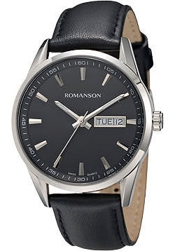 Мужские часы Romanson TL4241MW(BK)