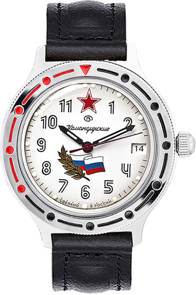 Фото «Мужские российские механические наручные часы Восток Командирские 921277»