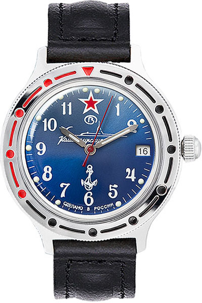 Фото «Мужские российские механические наручные часы Восток Командирские 921289»