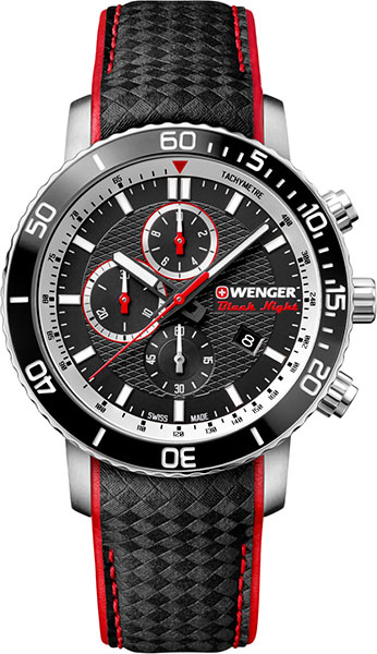 Фото «Швейцарские наручные часы Wenger 01.1843.105 с хронографом»