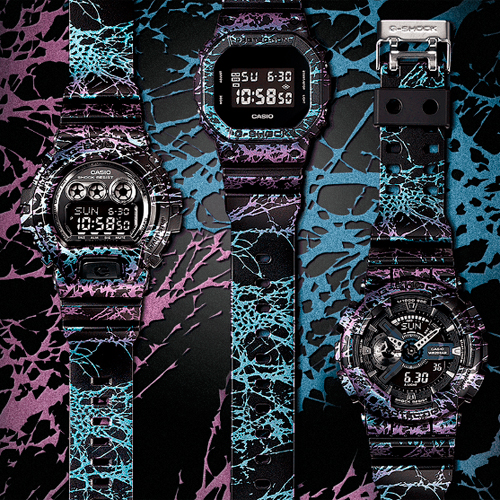 Обзор японских мужских часов Casio G-Shock Polarized Marble Series