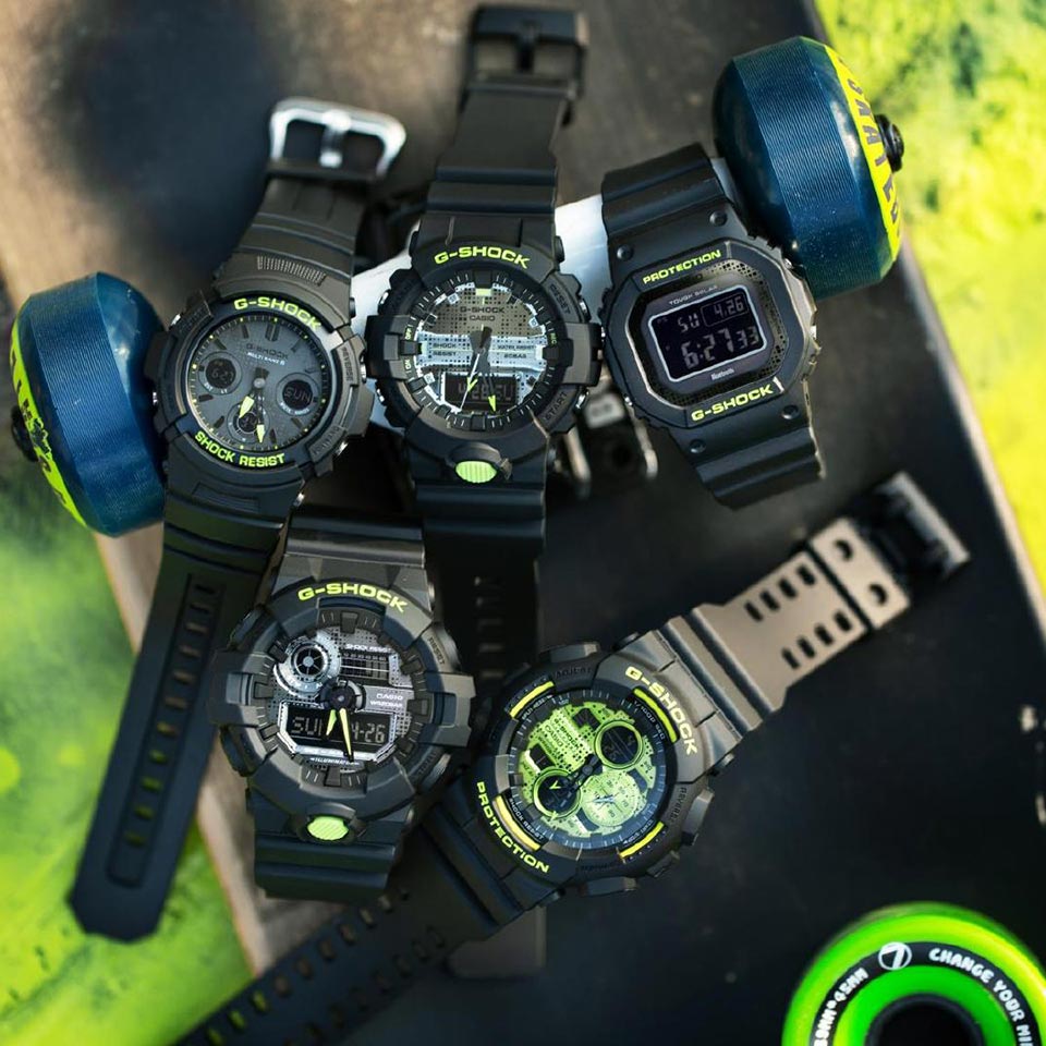 Новая серия G-Shock Digital Camouflage: цифровой камуфляж