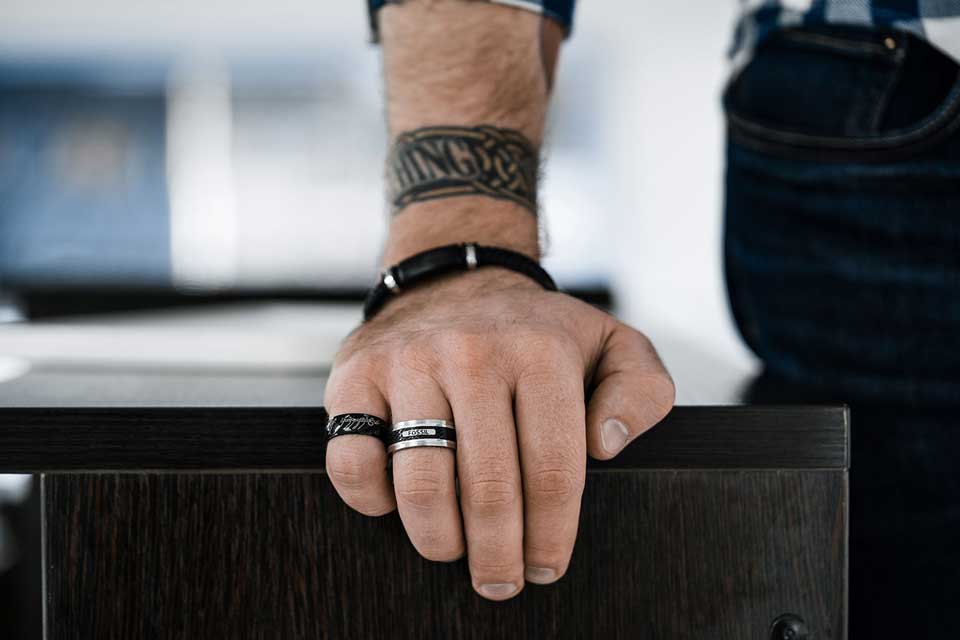 На каком пальце мужчины носят кольца — на какую руку надевать мужские перстни и печатки