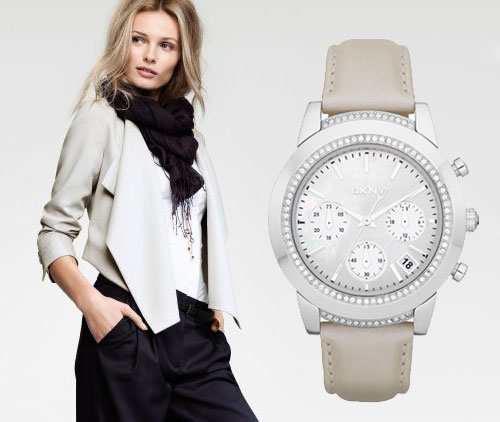 Женские часы DKNY из коллекции Chrono