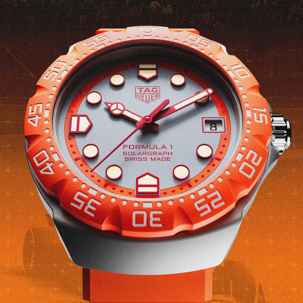 ����� ������ TAG Heuer Formula 1 Solargraph ���������� � ��������� ����-��� �����������