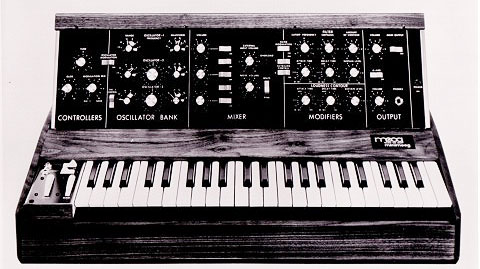  Moog Minimoog Model D, 1972. 