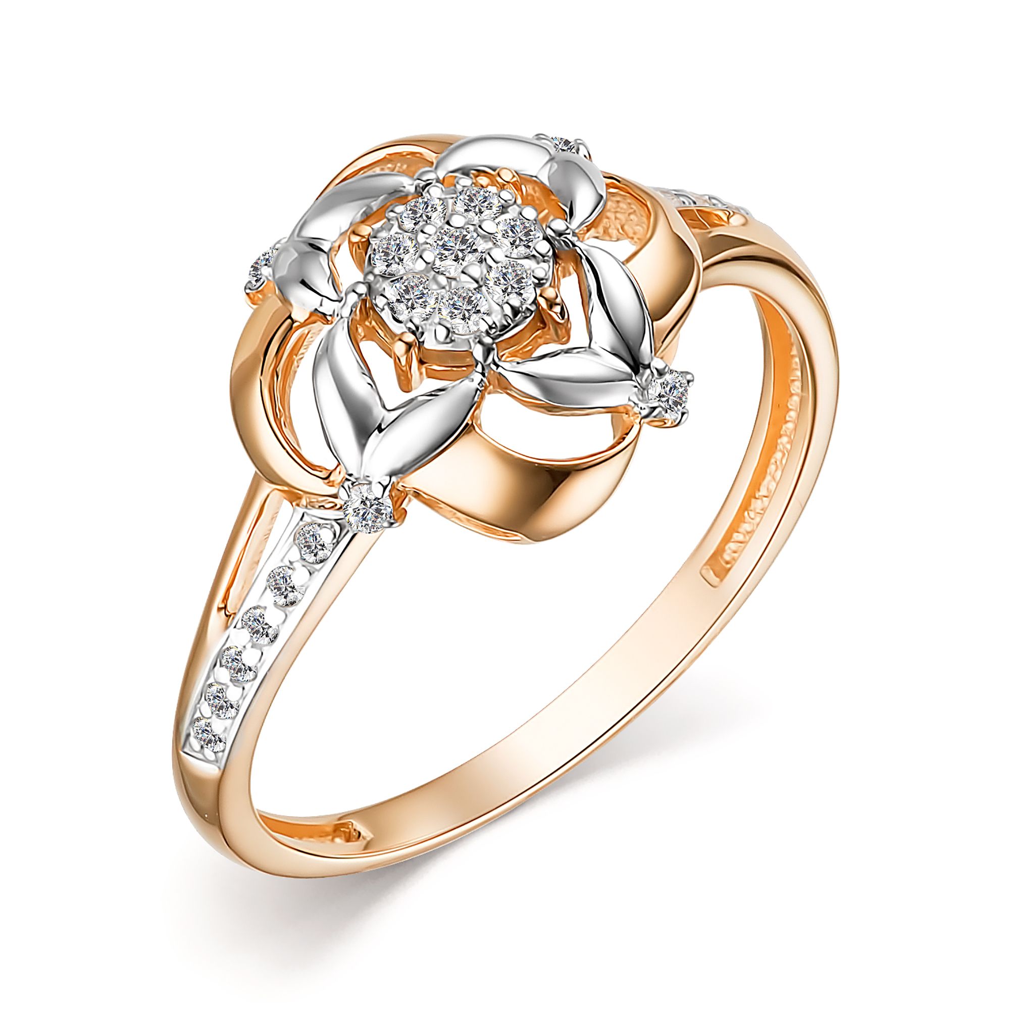 Золотое кольцо Алькор 15059-100