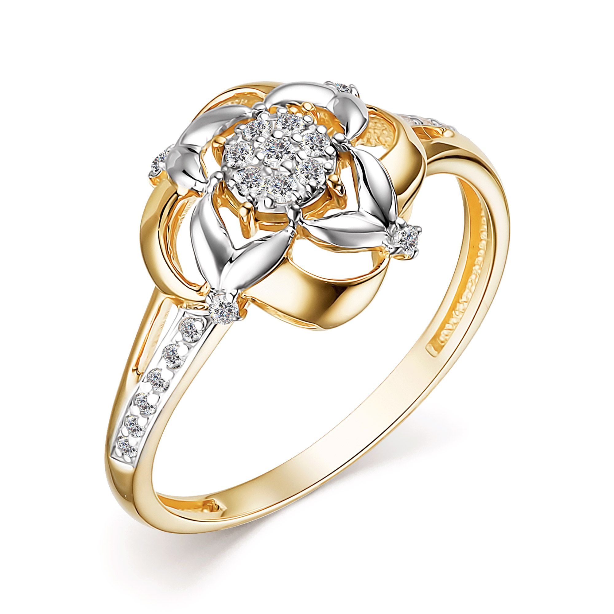 Золотое кольцо Алькор 15059-300