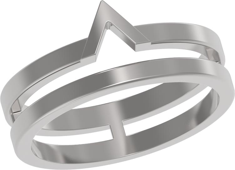 Серебряное кольцо Арина 1037381-00000