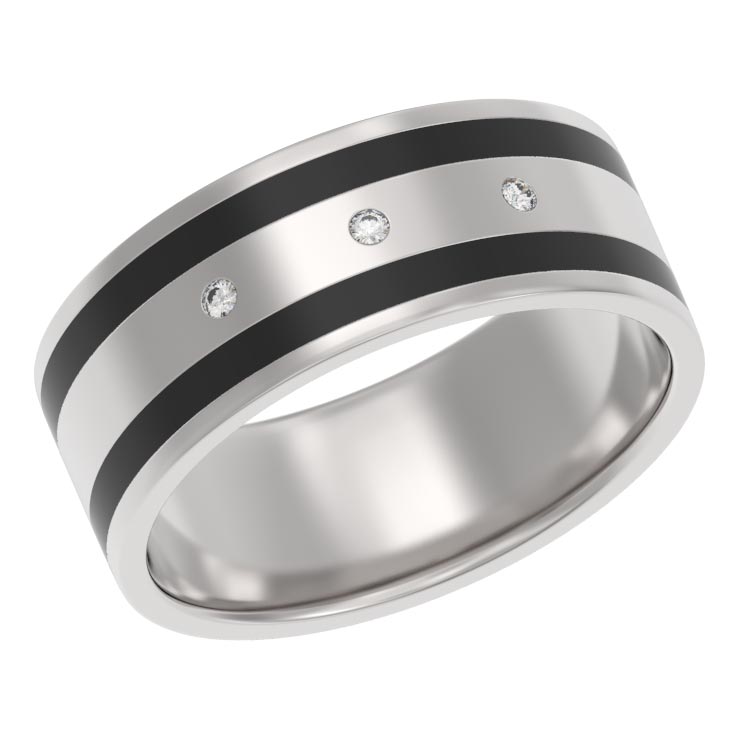 Серебряное кольцо Арина 1042681-05110 c эмалью, фианитом