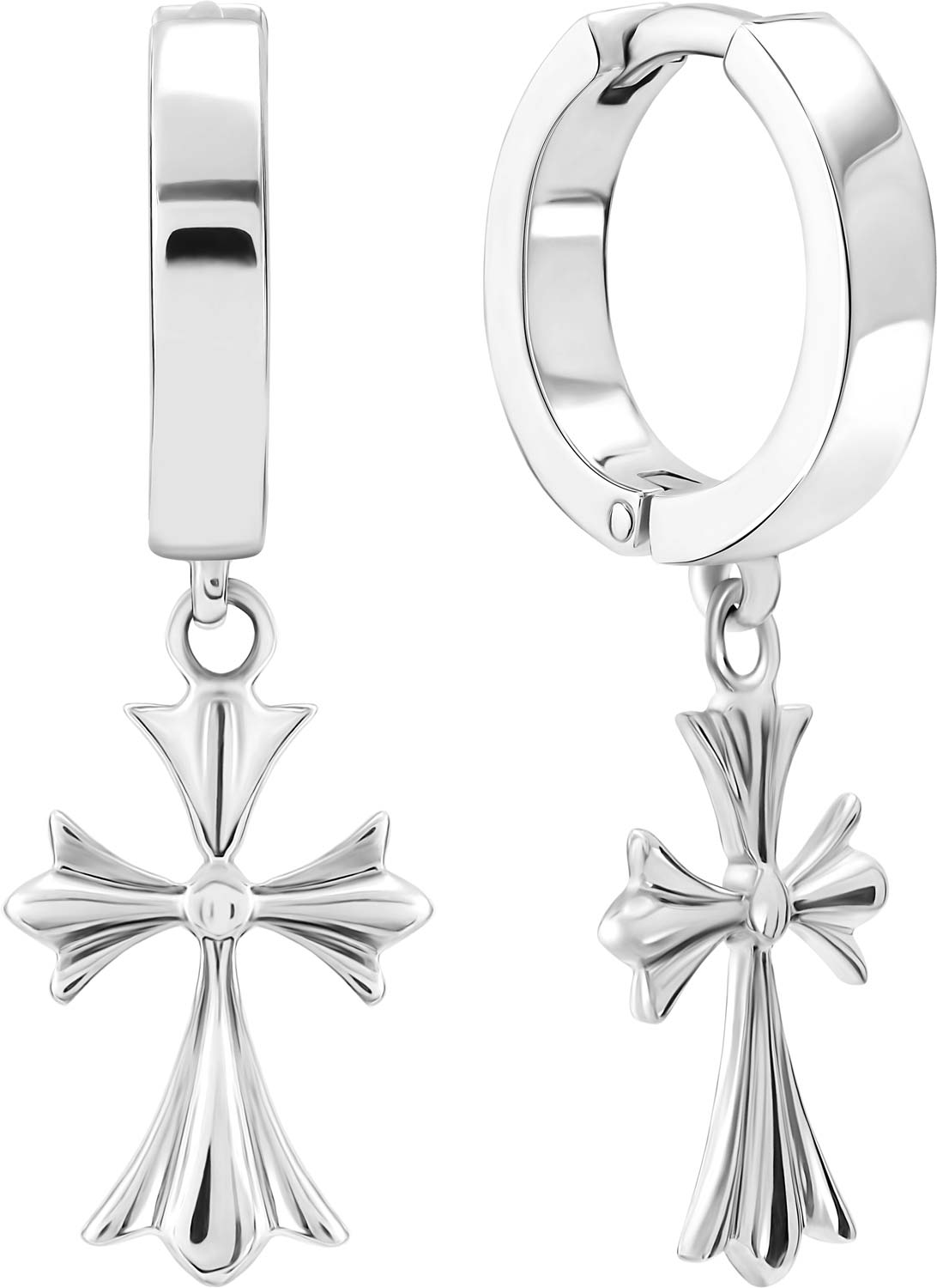 Серебряные серьги кольца с подвесками Art I Fact Jewellery 0226.0301W-earrings