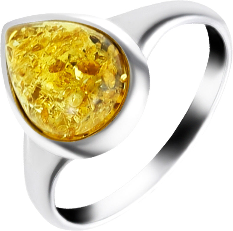 Серебряное кольцо Darvin 920021030AA с янтарем