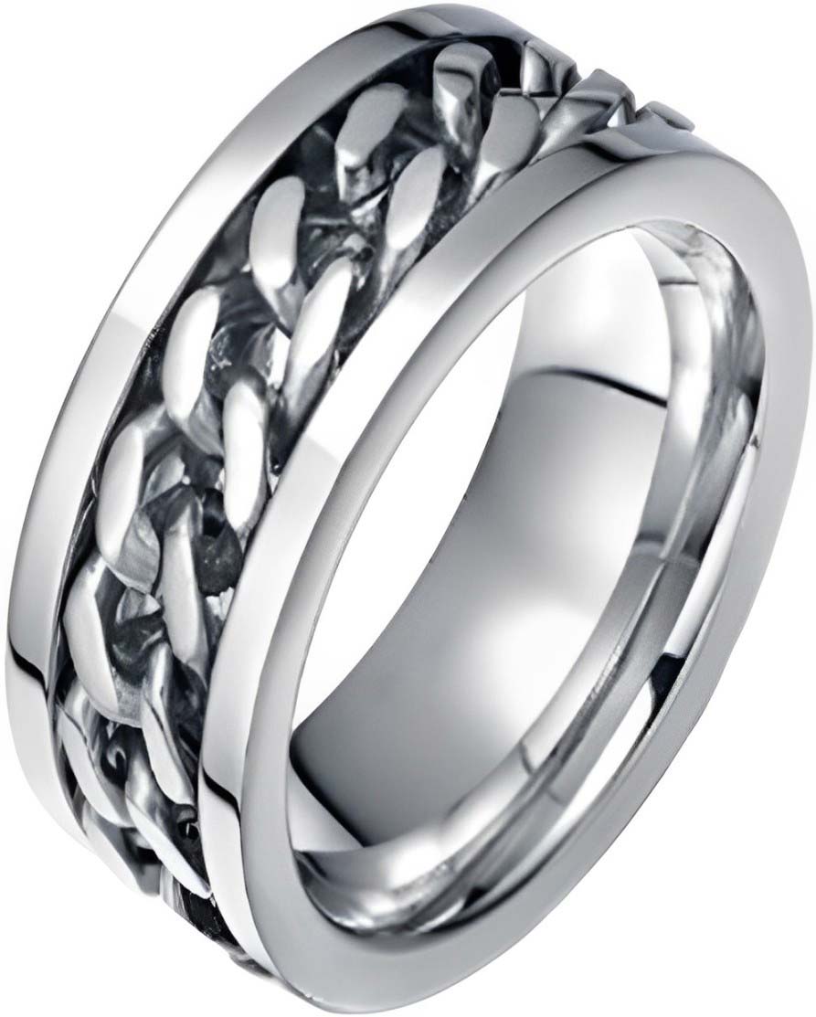 Стальное кольцо DG Jewelry DG-R045M-S 