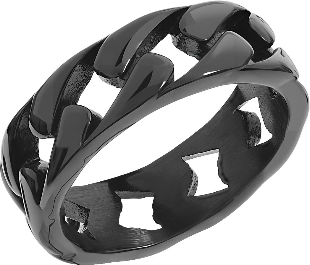 Cтальное кольцо DG Jewelry GSR0076-B 