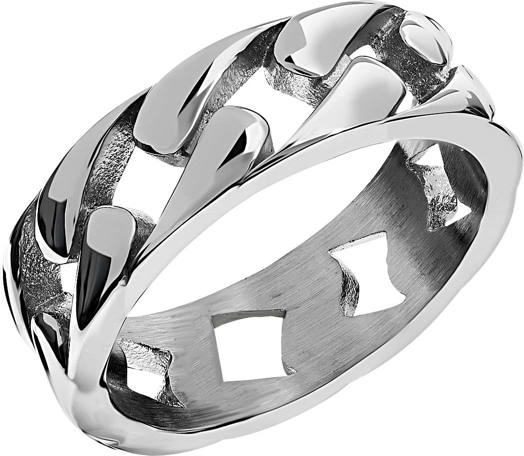 Cтальное кольцо DG Jewelry GSR0076-S 