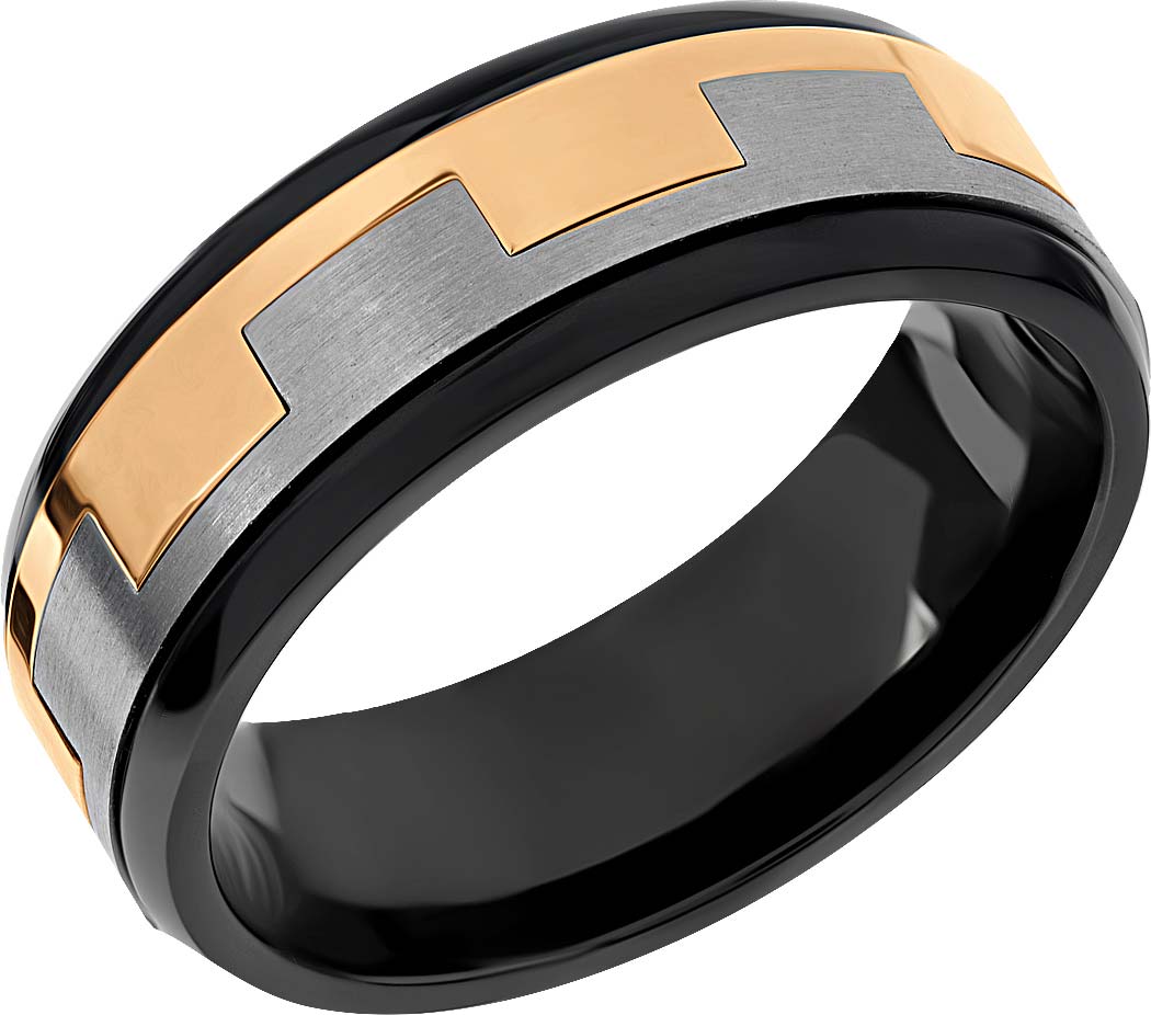 Мужское стальное кольцо DG Jewelry R-M2815