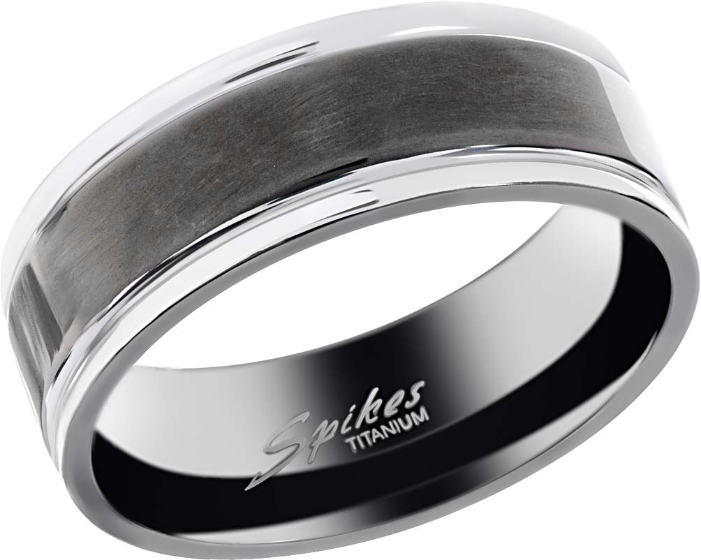 Мужское титановое кольцо DG Jewelry R-TM-3043M