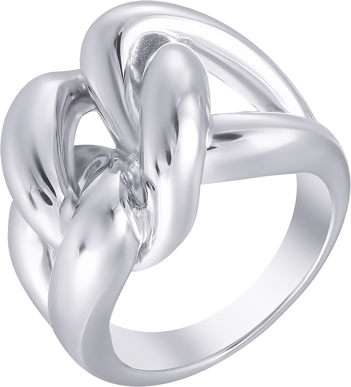 Серебряное кольцо JV SR31775-BW-KO-WG 