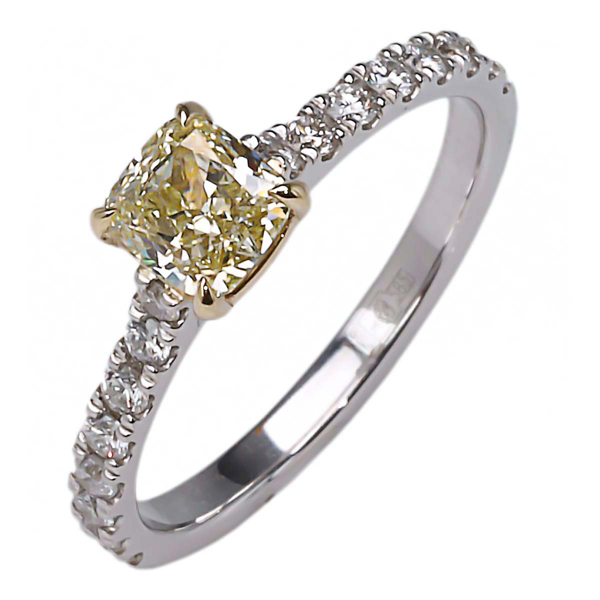 Золотое помолвочное кольцо Esora esora-1 c бриллиантами