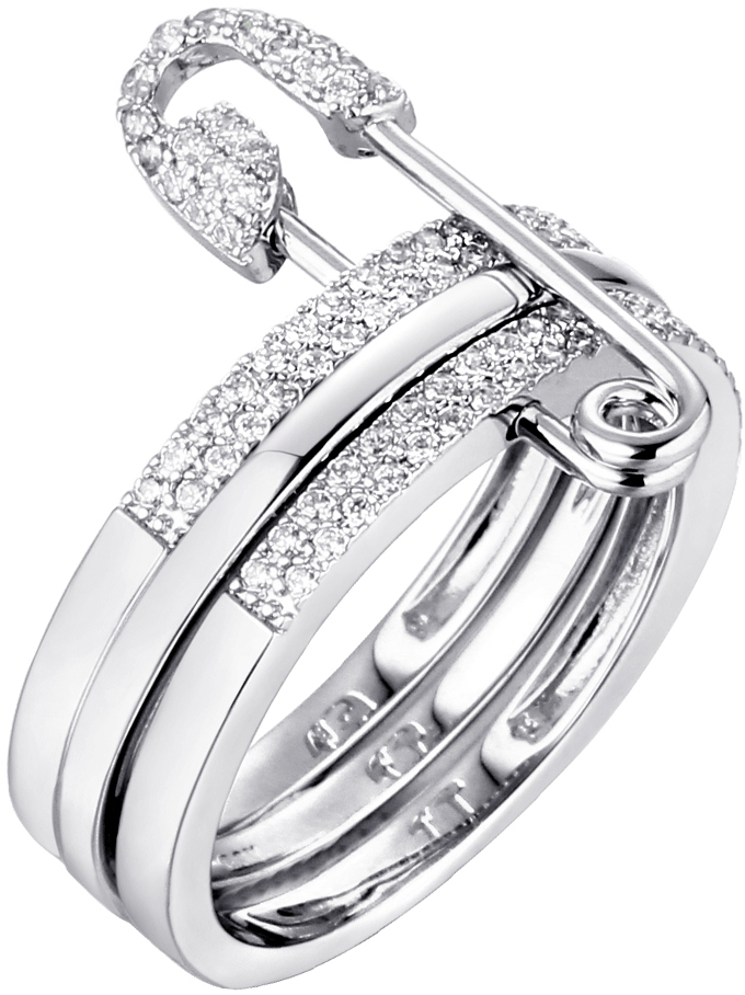 Кольца Fresh Jewelry CZ-R02394-X-W-X-X-W