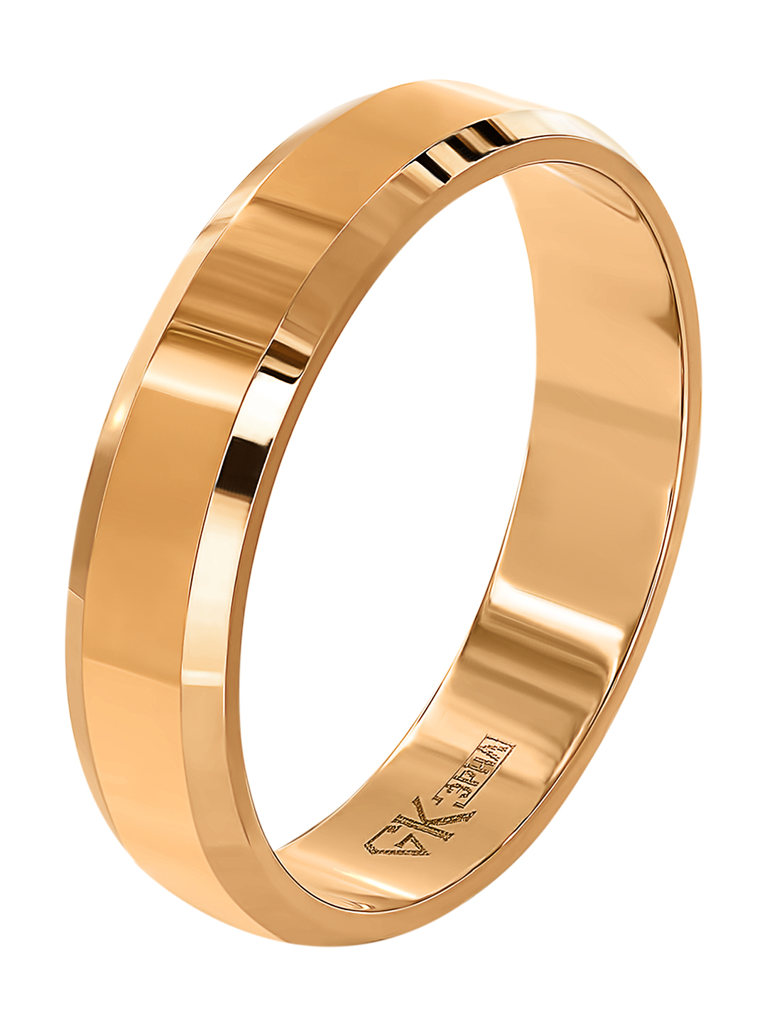 Золотое обручальное парное кольцо Graf Кольцов L-31/K