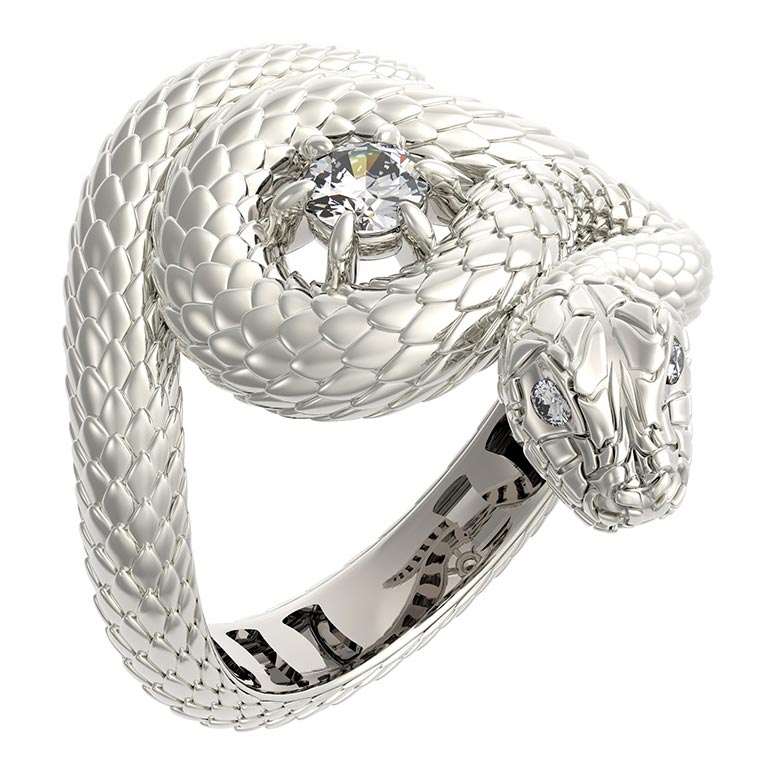 Кольцо из белого золота Grant 5101868-gr с бриллиантами