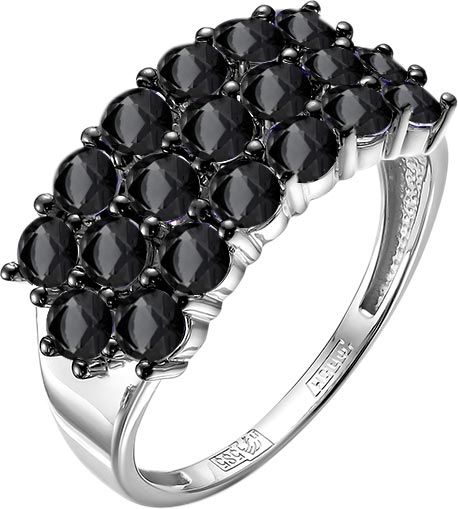 Серебряное кольцо Империал K0837-607 со шпинелью