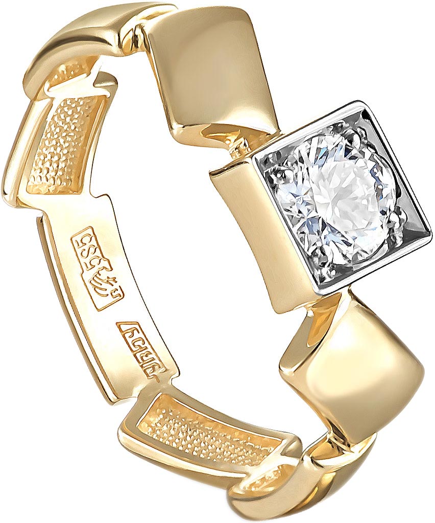 Золотое кольцо Kabarovsky 1-2499-1000 с бриллиантом