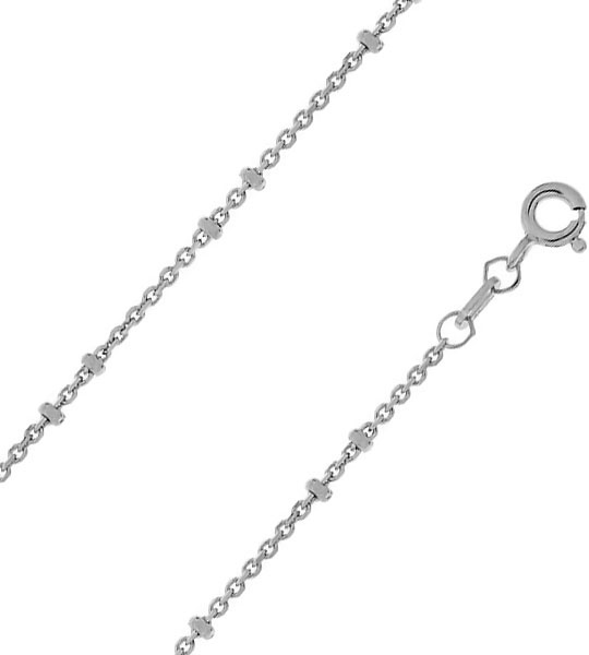 Серебряная цепочка на шею Красцветмет NC-22-084A-3-0-40 с якорным плетением