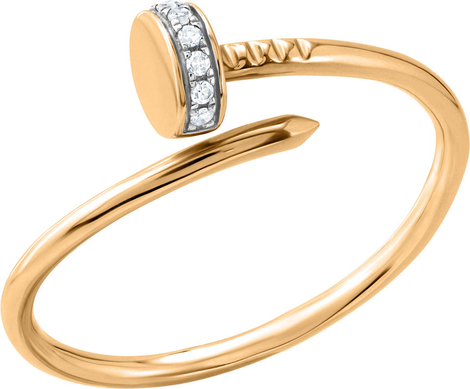 Золотое открытое кольцо La Nordica 29-22-9122302-AB с бриллиантами