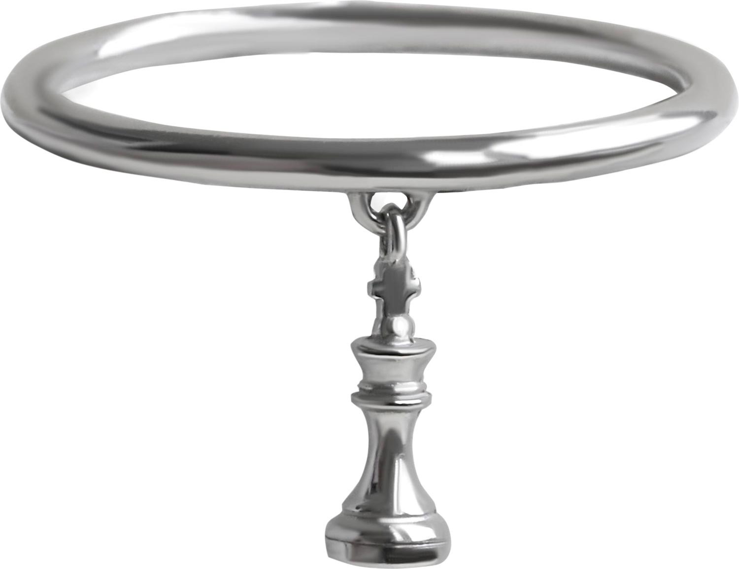 Серебряное наборное кольцо с подвеской ''Король'' Lena Artemeva 15.01-l