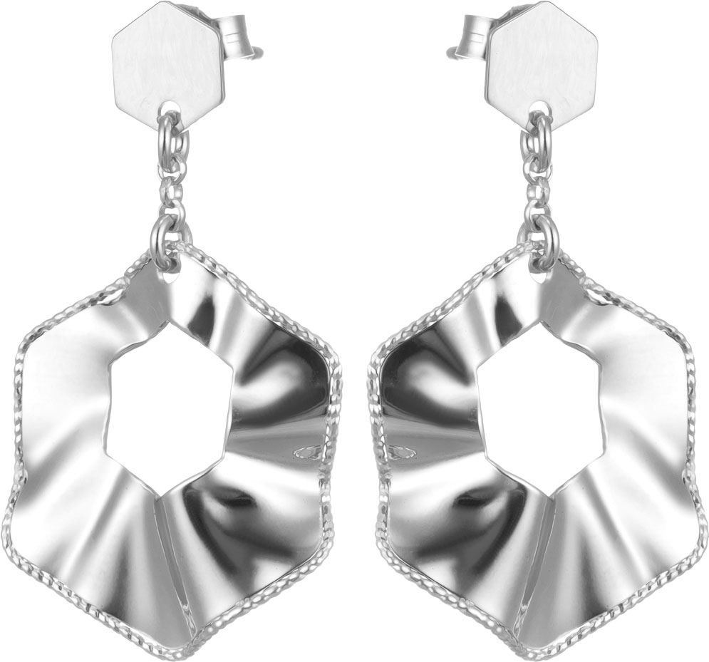 Серебряные серьги с подвесками Madde IAn907Ew-1628