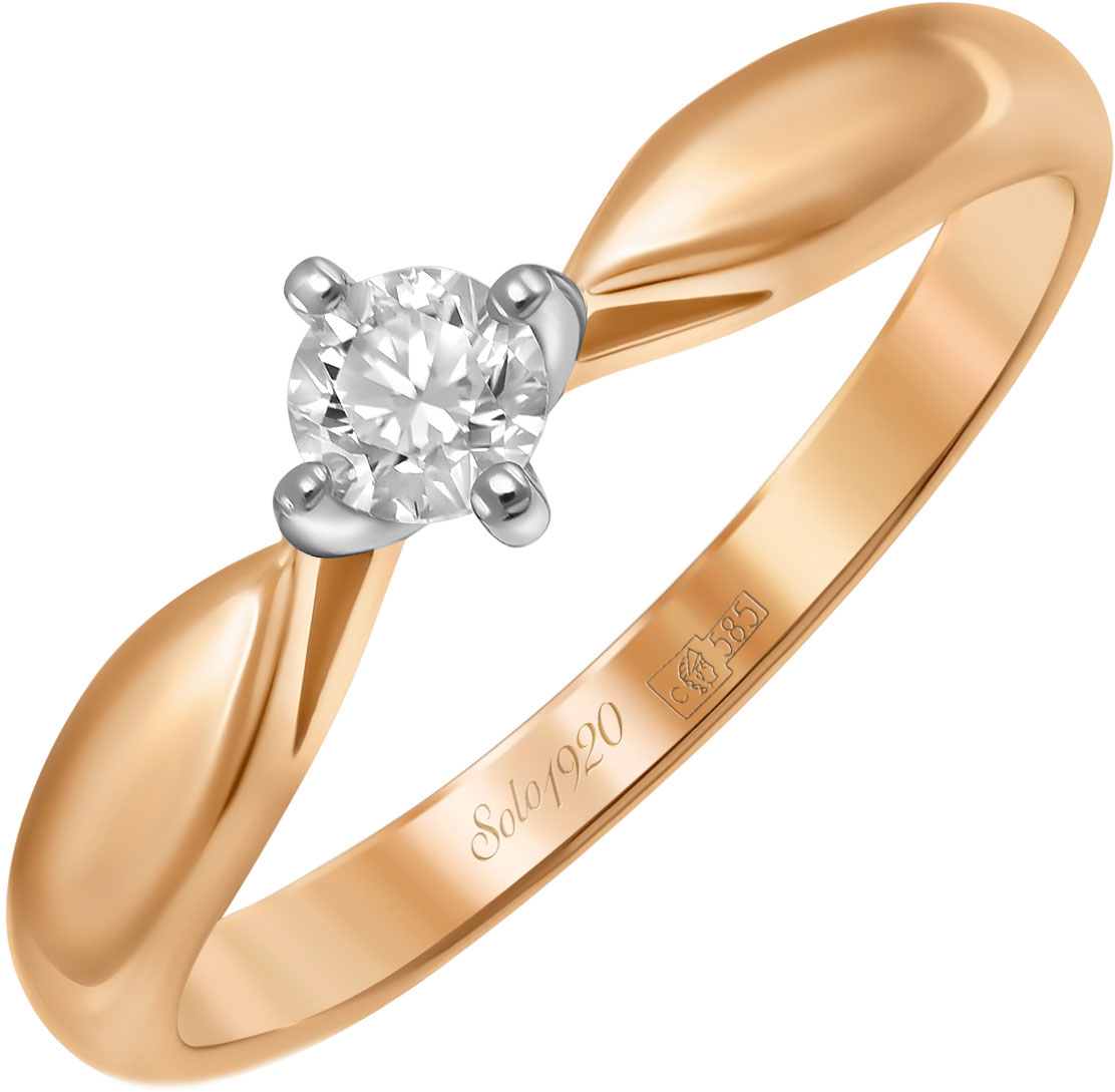 Кольца MIUZ Diamonds R01-SOL53-015-G2-R