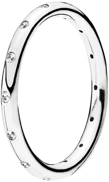 Серебряное кольцо PANDORA 190945CZ c цирконом