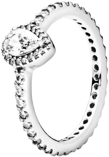 Серебряное кольцо PANDORA 196254CZ с кубическим цирконием