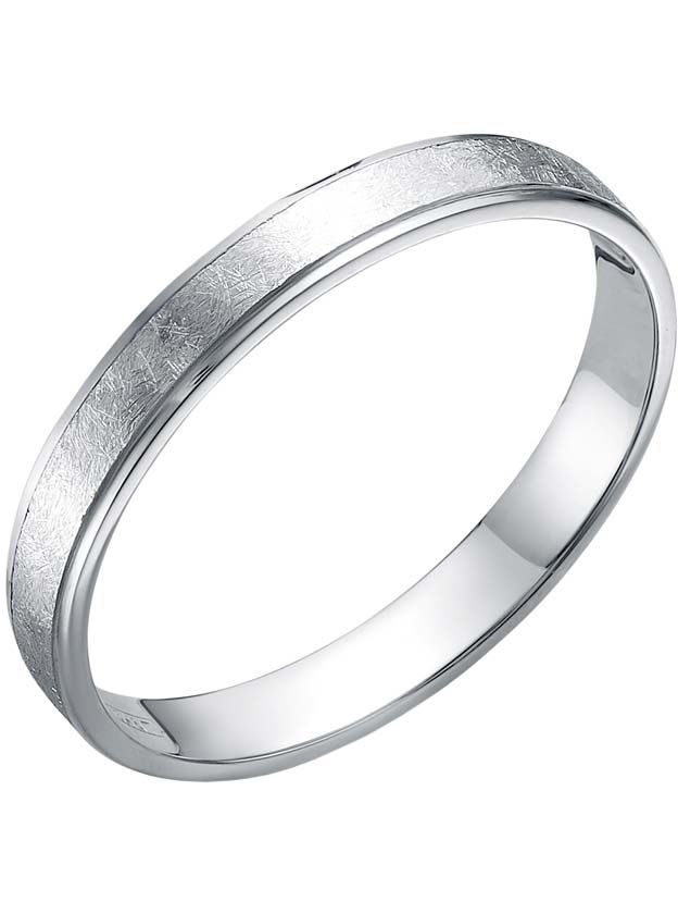 Обручальное парное кольцо из платины Platika 6-0317-900