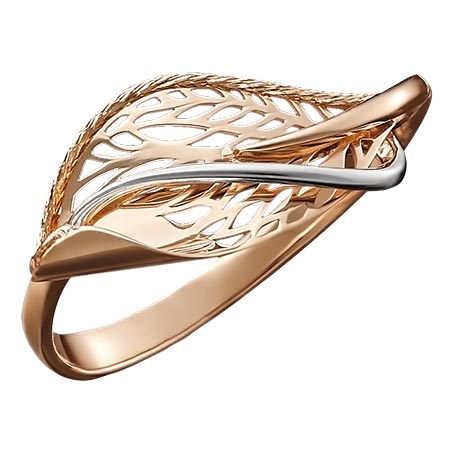 Золотое кольцо PLATINA Jewelry 01-4983-00-000-1110-65