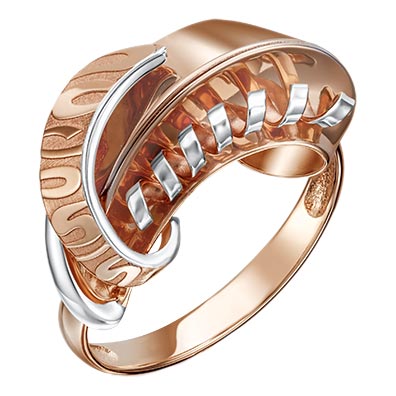Золотое кольцо PLATINA Jewelry 01-5222-00-000-1110-48