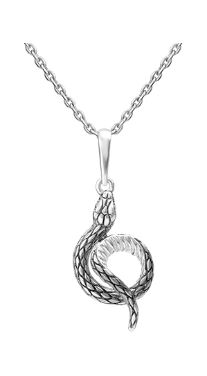 Серебряный кулон PLATINA Jewelry 03-3198-00-000-0200-68-Ag c эмалью