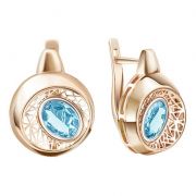 Серьги PLATINA Jewelry 02-4055-00-201-1110-57