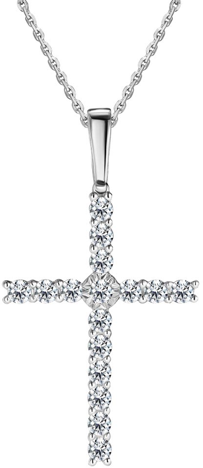 Платиновый крестик Platinor Jewelry 0611.31897-ra