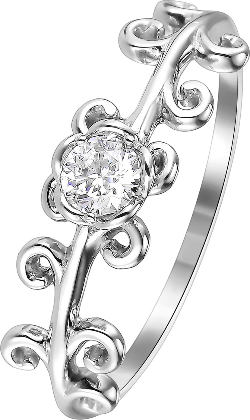 Платиновое помолвочное кольцо PALLADIUM 1.25.1615 с бриллиантом