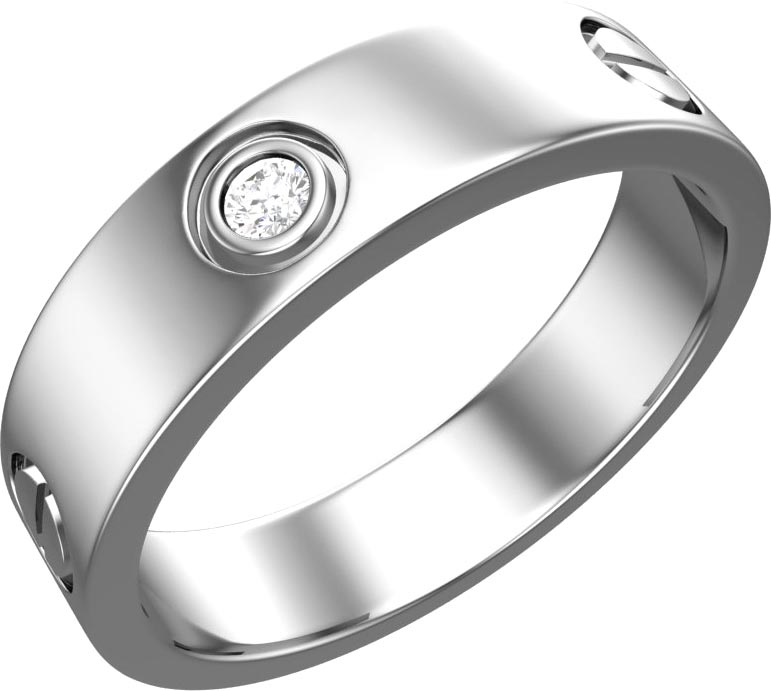 Серебряное кольцо POKROVSKY 1101311-00775 c фианитом