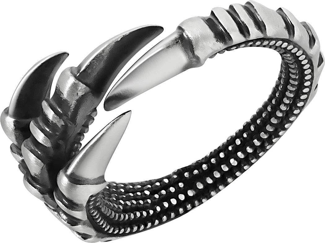 Серебряное кольцо Rebel Heart RH111003
