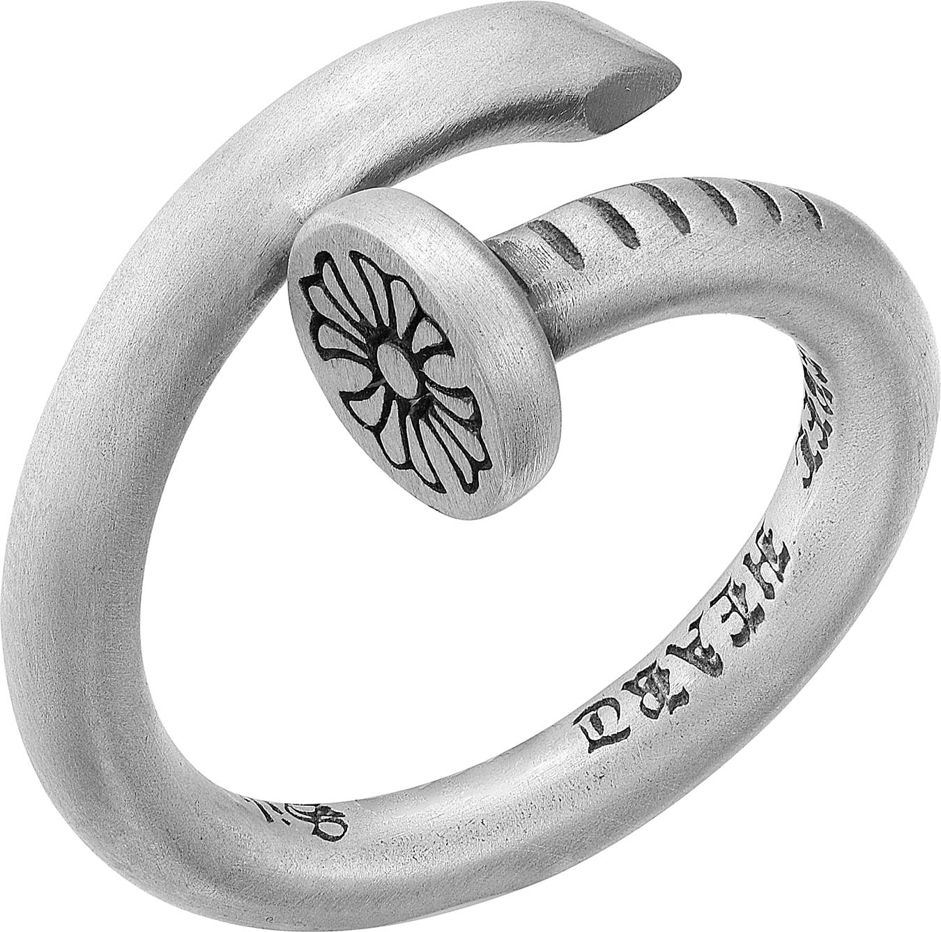 Серебряное открытое кольцо Rebel Heart RH111025